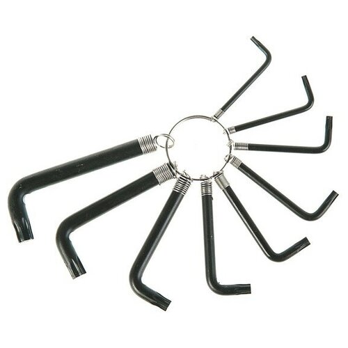 фото Набор ключей имбусовых sparta, torx 9 шт: оксидированные 1919865 . yandex market