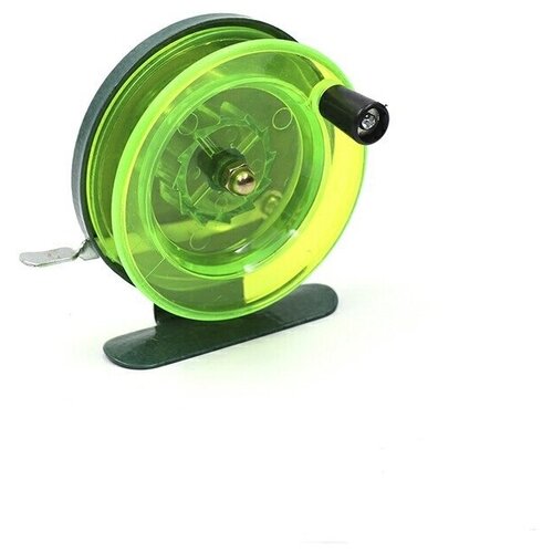 Катушка проводочная Namazu Scoter с курком, р. 6,5 см, зеленая катушка проводочная namazu scoter с курком р 6 5 см зеленая