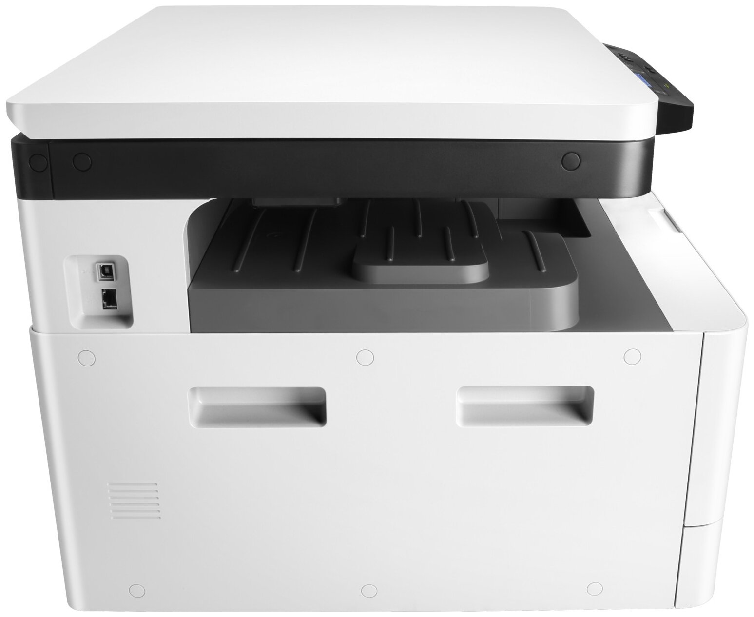 МФУ лазерный HP LaserJet Pro M442dn, A3, лазерный, белый [8af71a] - фото №2