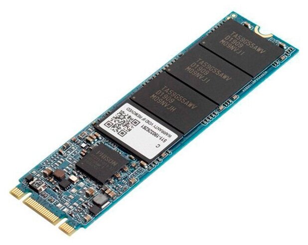 Твердотельный накопитель/ Foxline SSD X5, 512GB, M.2(22x80mm), SATA3, 3D TLC, R/W 560/540MB/s, IOPs 80 000/75 000, TBW
