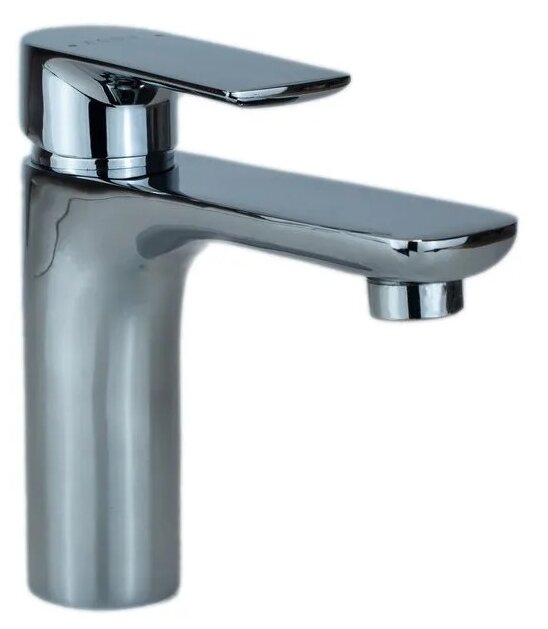 Смеситель для умывальника "Surface" д/раковины, короткий литой излив, без дон/кл, хром арт. SF 26