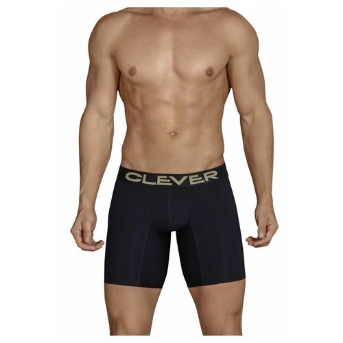 Мужские трусы удлиненные боксеры белые Clever Kumpanias Long Boxer 917401 L (48)