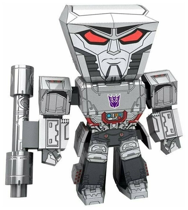 Металлический 3D конструктор Мегатрон Трансформеры (Megatron Transformers Metal Earth)