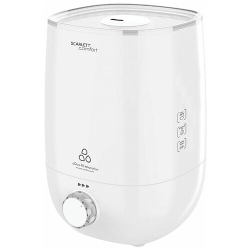Увлажнитель SCARLETT SC-AH986M22 объем бака 38 л 25 Вт арома-контейнер белый 367900₽