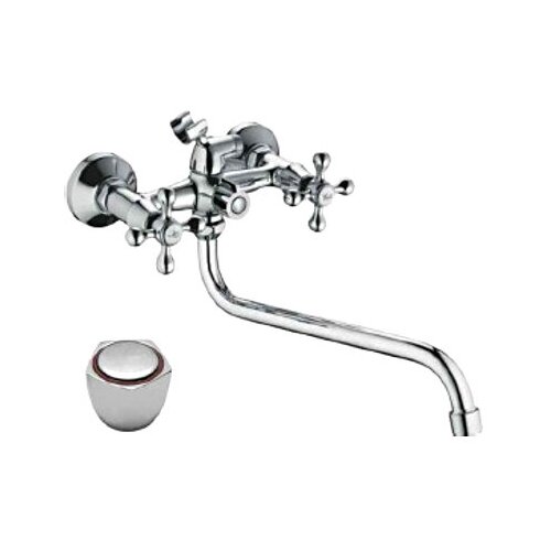 Смеситель для ванны с длинным поворотным изливом LOFFREY LF82309