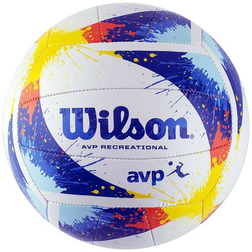 фото Мяч волейбольный wilson avp splatter, р.5, арт. wth30120xb