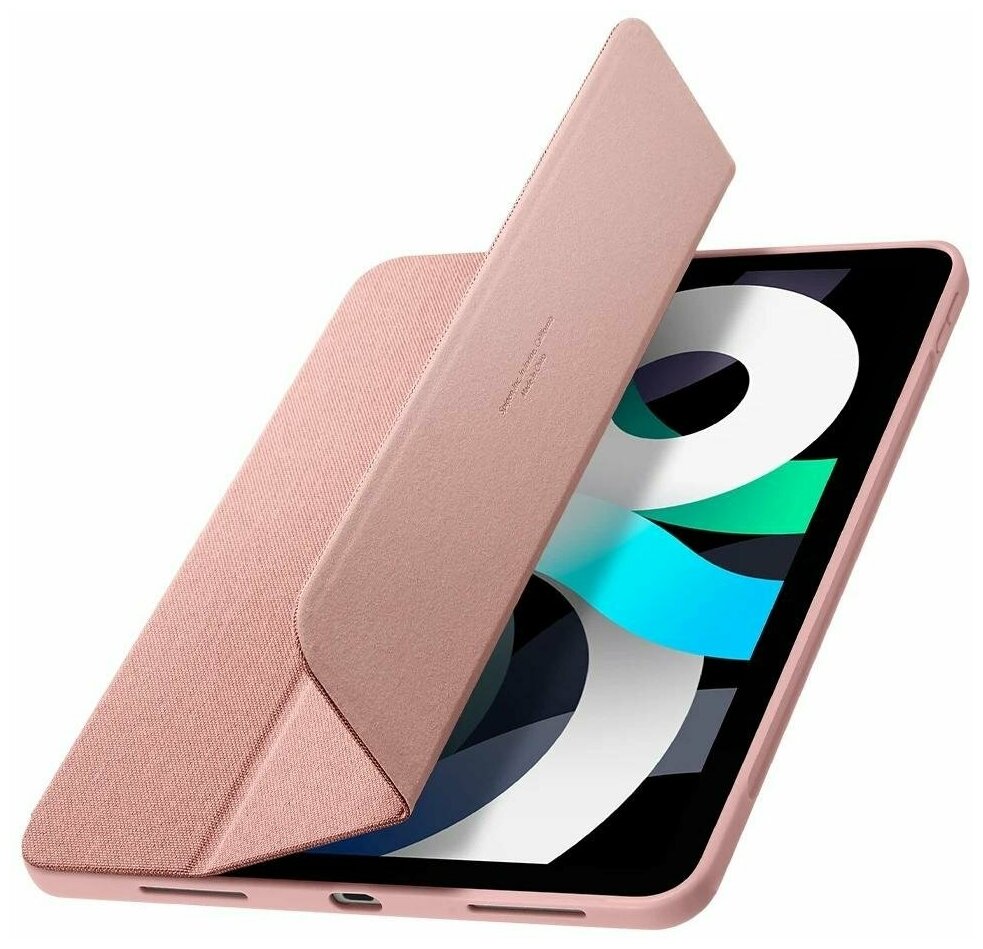 Чехол Spigen (ACS01944) для iPad Air 10.9'' 2020 (Rose Gold) - фото №2