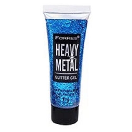 Farres Глиттер-гель для лица и тела Heavy Metal Glitter Gel, 20 г глиттер для тела farres глиттер гель для лица и тела