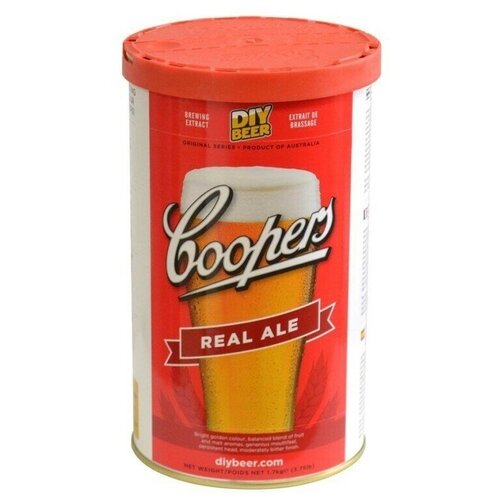 Солодовый экстракт Coopers Real Ale 1,7 кг