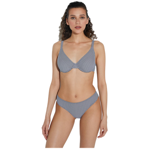 Лиф infinity lingerie, размер 80C, белый, синий лиф бандо aksenteva lingerie ombre 80c мл