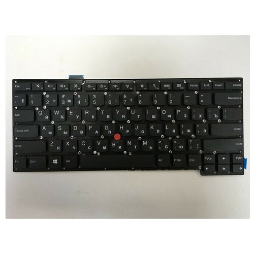 Клавиатура для ноутбука Lenovo Thinkpad S440, S3-S440, S3-S431, S431 черная, с джойстиком
