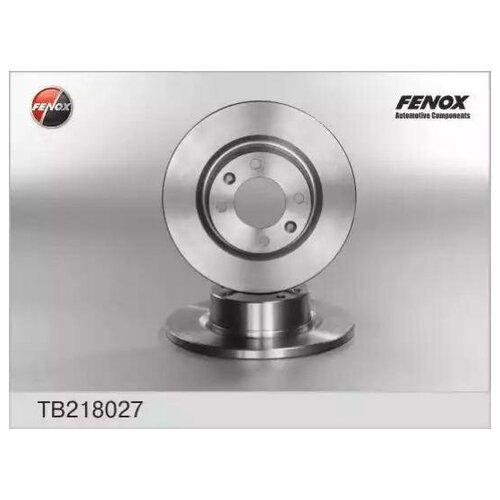 диск тормозной задний Citroen C5 1.8-2.2HDi 01> FENOX TB218027 1шт