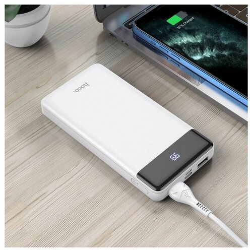 Powerbank / Внешний аккумулятор / HOCO J84 зарядное устройство canyon cne cpbp10w 10000mah li pol in 5v 2a out 5v 2 1a max smart ic and power display белый кабель 0 25m