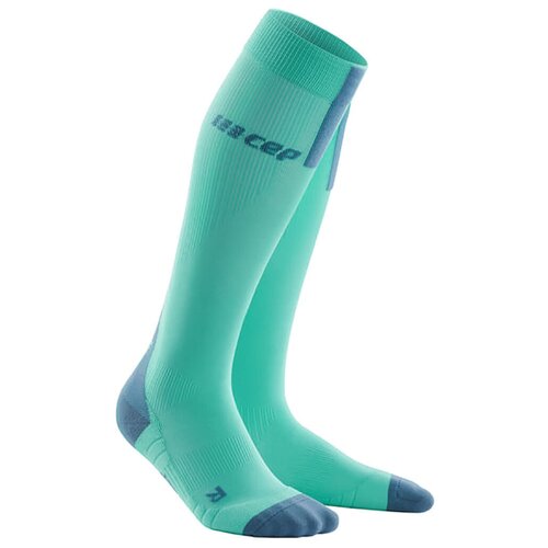 фото Компрессионные гольфы cep compression knee socks c123 голубой iv c123w- m