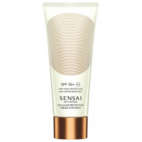 Sensai Silky Bronze Cellular Protective Cream For Body SPF 50 150мл sensai silky bronze cellular protective cream for body spf 50