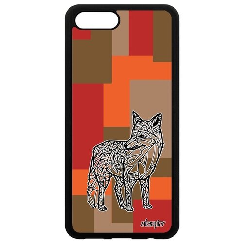 фото Красивый чехол на смартфон // honor v10 / view 10 // "лиса" дизайн тайга, utaupia, цветной