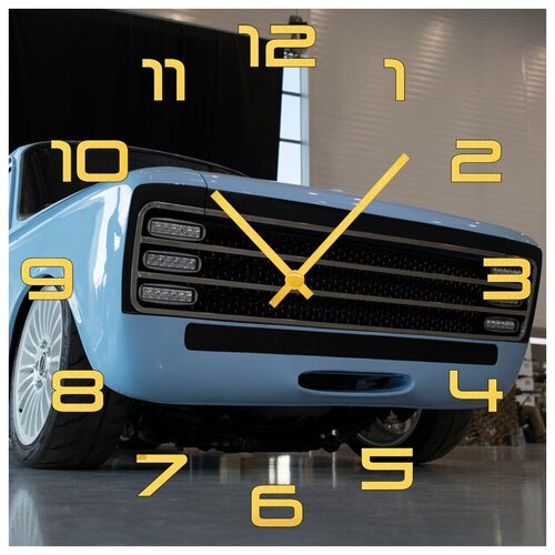 фото Svs настенные часы svs 3501966 вид авто сзади