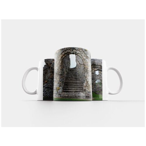 фото Кружка "лестница, руины, дверной проем 320 мл. белая" lotsprints