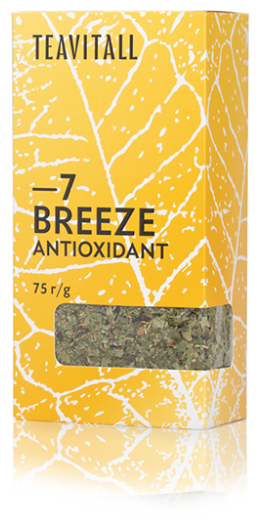 Чайный напиток антиоксидантный TeaVitall Breeze 7, 75 г. Чай листовой, рассыпной. - фотография № 3