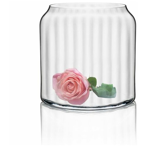 Ваза для цветов оптическая, Rona, 1 шт, Высота: 185 mm