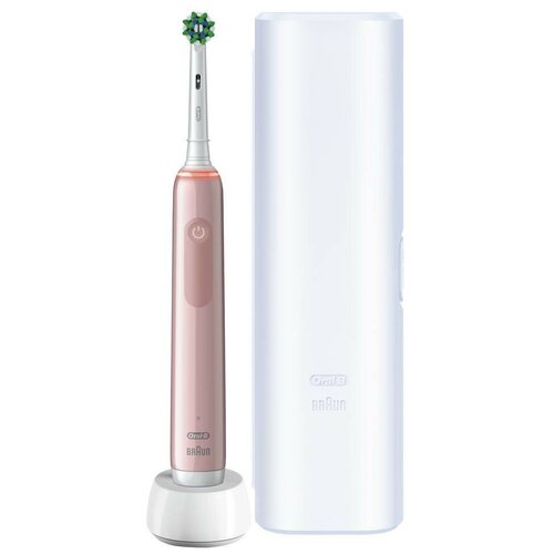 Зубная щетка электрическая Oral-B Pro 3D5055133X розовый 1030000₽