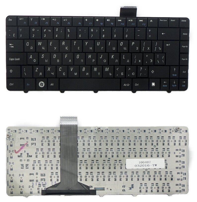 Клавиатура MP-09F23SU-698 058TD8 PK1309L2A06 для ноутбука Dell Inspiron Mini 11 11z 1110 700₽