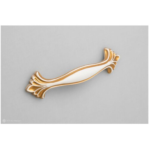 Fenice мебельная ручка-скоба 128 мм золото прованс