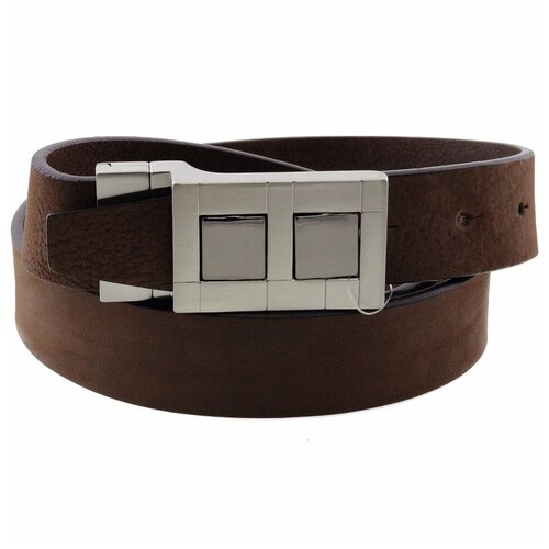 фото Мужской кожаный ремень tony perotti 300/35/2-120 коричневый