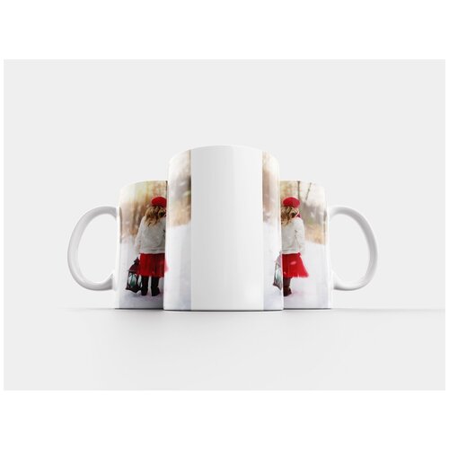 фото Кружка "малышка, зима, снег" 320 мл lotsprints