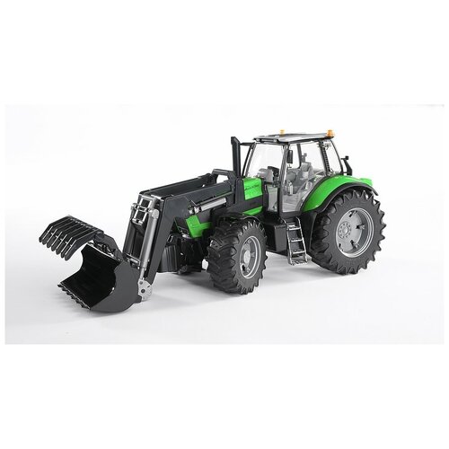 Трактор Bruder Deutz Agrotron X720, с погрузчиком 03-081 масштабная модель bruder 03 198 трактор case ih optum 300cvx с погрузчиком прицепом и 8 тюками