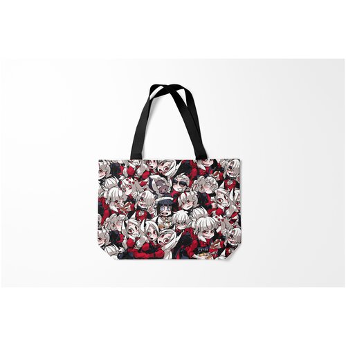 фото Сумка-шоппер / 46х35 см / геймерам / helltaker burnettie