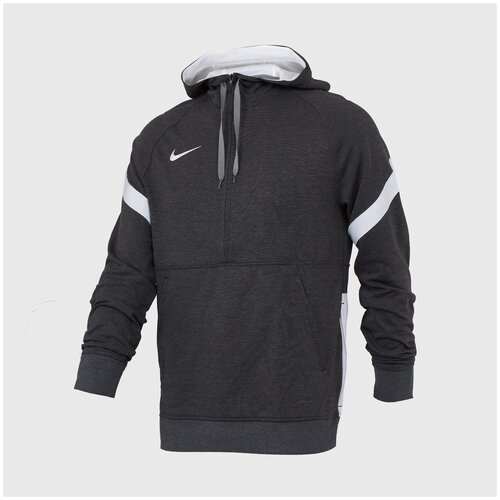 Толстовка Nike Fleece Strike21 CW6311-011, р-р S, Темно-серый
