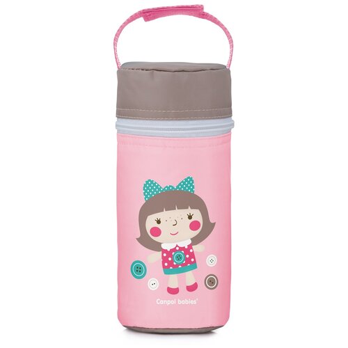 Canpol Babies Термоконтейнер для бутылочки 69/008, с рождения, розовый