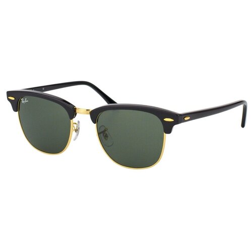 фото Солнцезащитные очки ray-ban ray-ban rb 3016 w0365 rb 3016 w0365, черный, зеленый