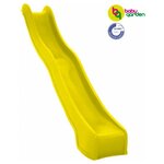 Babygarden Горка пластиковая волновая Babygarden 3 м желтый [BG-SDW300-Y] - изображение