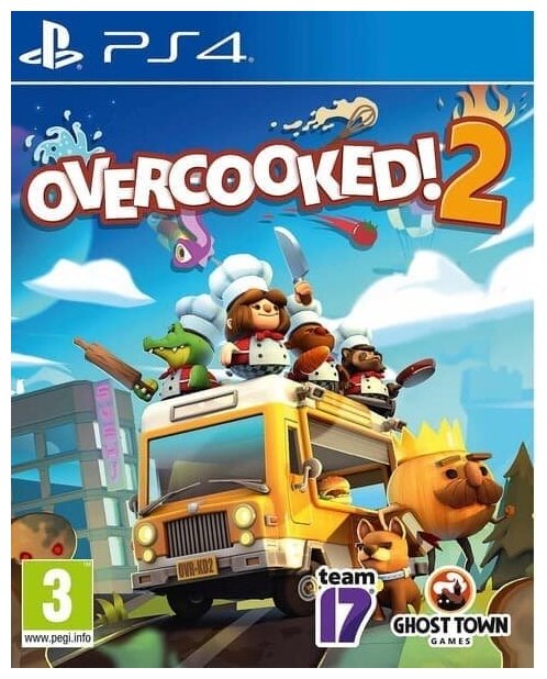 Игра Overcooked! 2 (PS4)