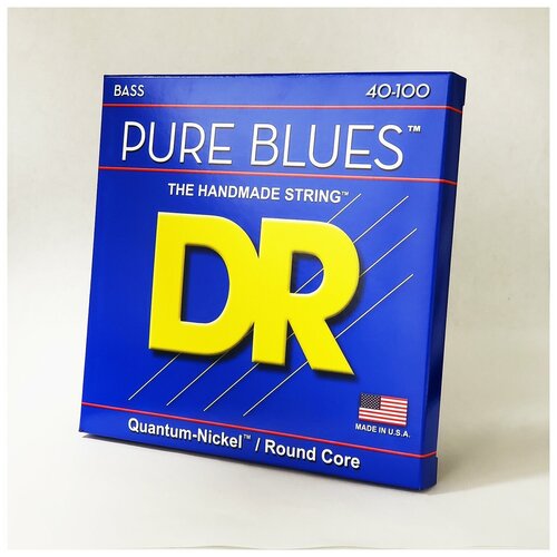 фото Dr strings pb-40 pure blues струны для бас-гитары