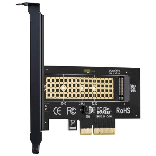 ks is переходник ks 788 адаптер pcie 2 в 1 wifi5 bt5 0 Адаптер M.2 NVME в PCIe 3.0 x4 KS-is