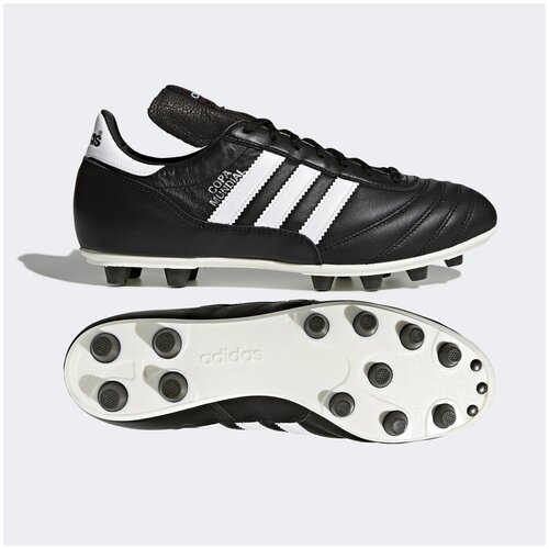 Бутсы adidas, размер 44, черный, белый бутсы детские adidas copa 20 3 fg ef8332