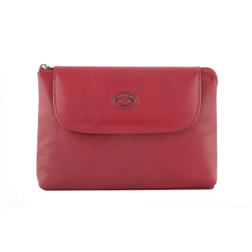 фото Женская кожаная косметичка tony perotti 331302/4 красный