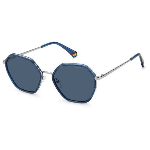 Солнцезащитные очки Polaroid, синий polaroid pld 8029 s pjp m9
