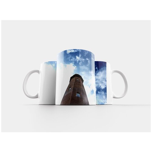 фото Кружка "маяк, небеса, облака" 320 мл lotsprints