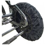 Чехлы на колеса коляски для колес размером 14 дюймов (4шт) - изображение