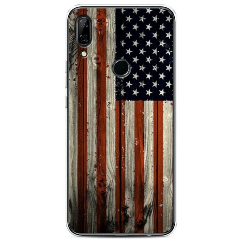 фото Силиконовый чехол "сша" на huawei p smart z / хуавей п смарт z case place