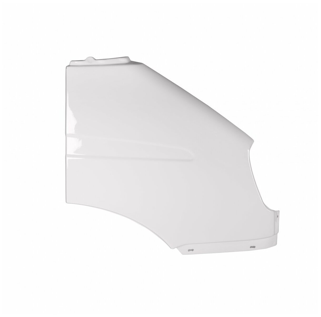 Крыло для а/м Газель переднее правое пластиковое (окрашенное белый)