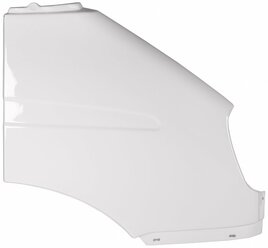 Крыло для а/м Газель переднее правое пластиковое (окрашенное, белый)