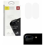 Защитное стекло для камеры Айфон 7 Plus Baseus Glass Film - изображение