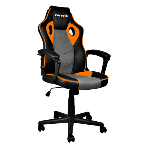 Кресло игровое Raidmax DK240OG Black/Orange