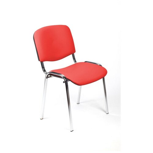 UP_EChair Rio(изо) хром, к/з красный Z29