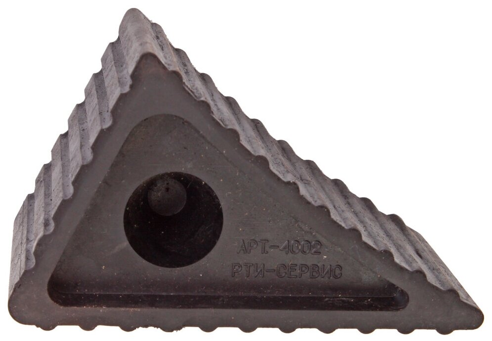 Упор противооткатный резиновый 120х70х80мм резиндеталь 4002